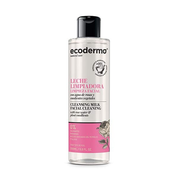 

Очищающее молочко для очищения лица 200 мл Ecoderma