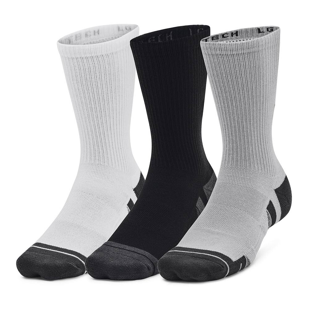 

Комплект из трех носков Under Armour Performance Tech, цвет Gray Multi