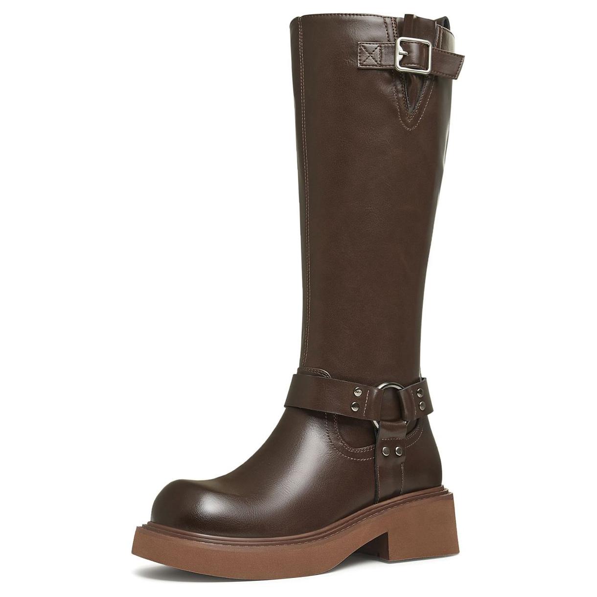 Сапоги женские Teenmix, Brown