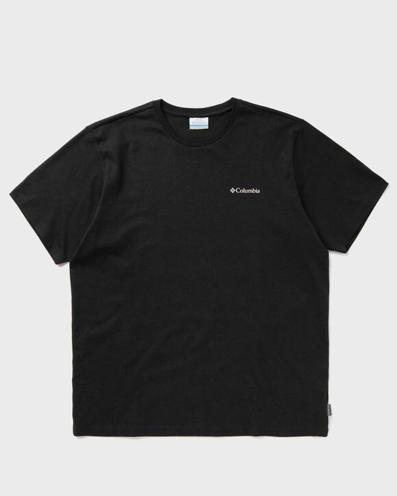 

Футболка Columbia Explorers Canyon Back Ss Tee, цвет black, torn moo