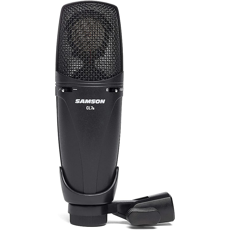 

Студийный конденсаторный микрофон Samson CL7a Large Diaphragm Cardioid Condenser Microphone