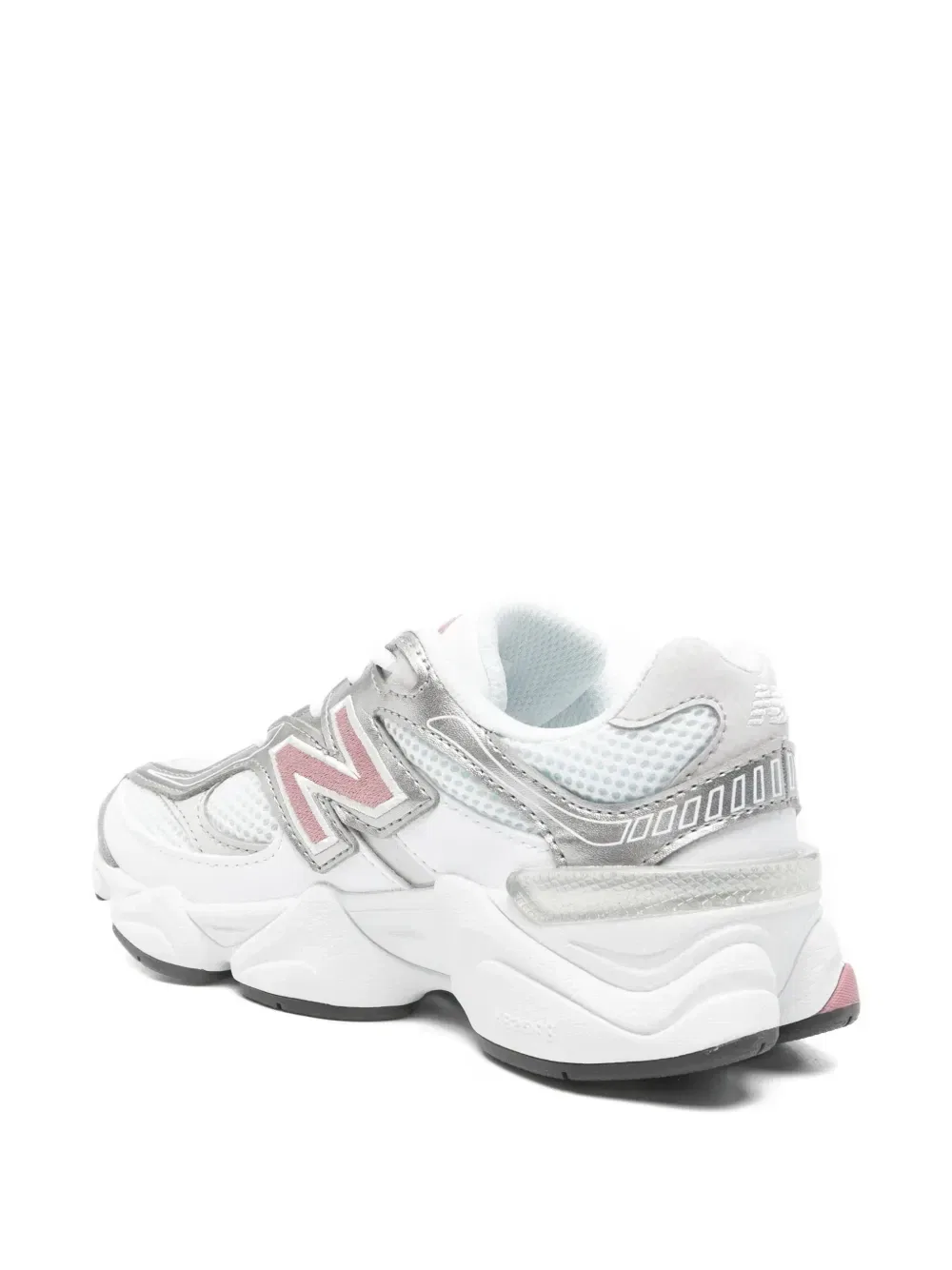 Кеды на шнуровке New Balance Kids, белый — фото 2