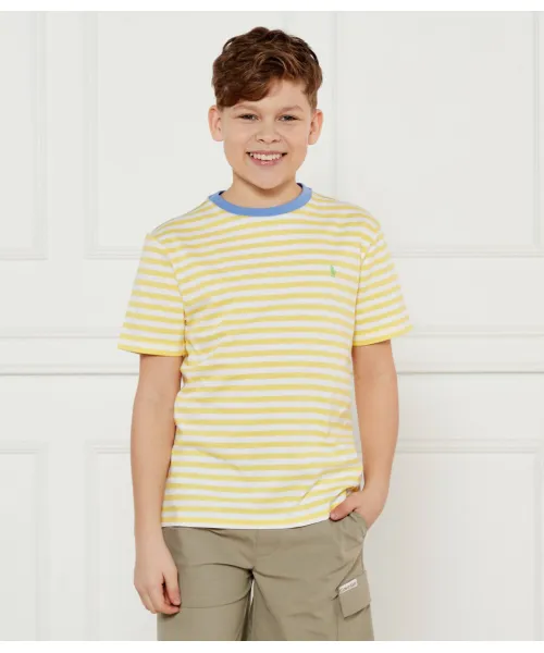 

Футболка Regular fit Polo Ralph Lauren, желтый