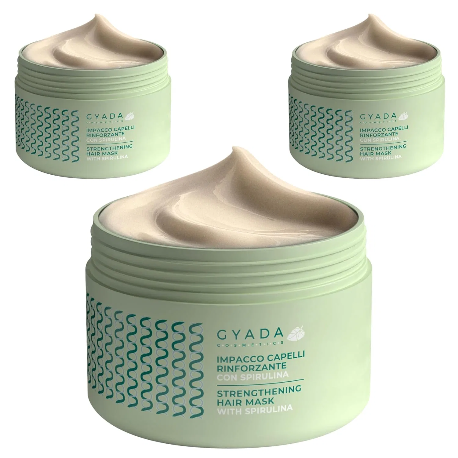 Укрепляющая маска для волос «Spirulina» от GYADA COSMETICS Gyada Cosmetics