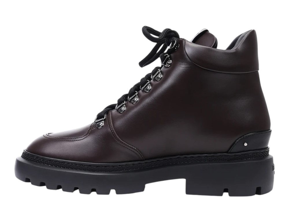 Женские ботинки Bally Valiant 6239429 из гладкой кожи Ebano Calf, коричневый — фото 4