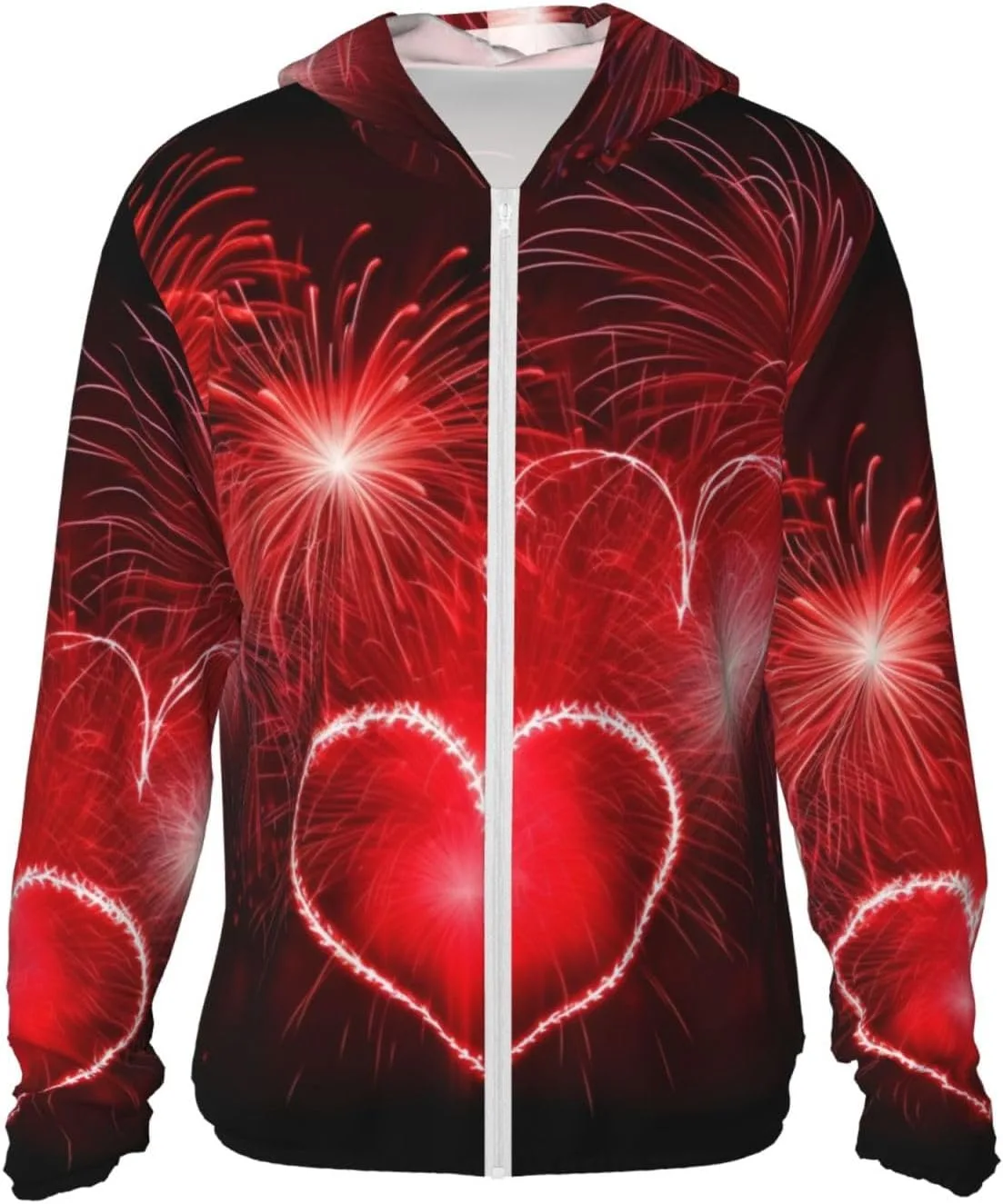 

Мужская футболка для защиты от солнца Red Fireworks UPF 50+ NBSKSDLK