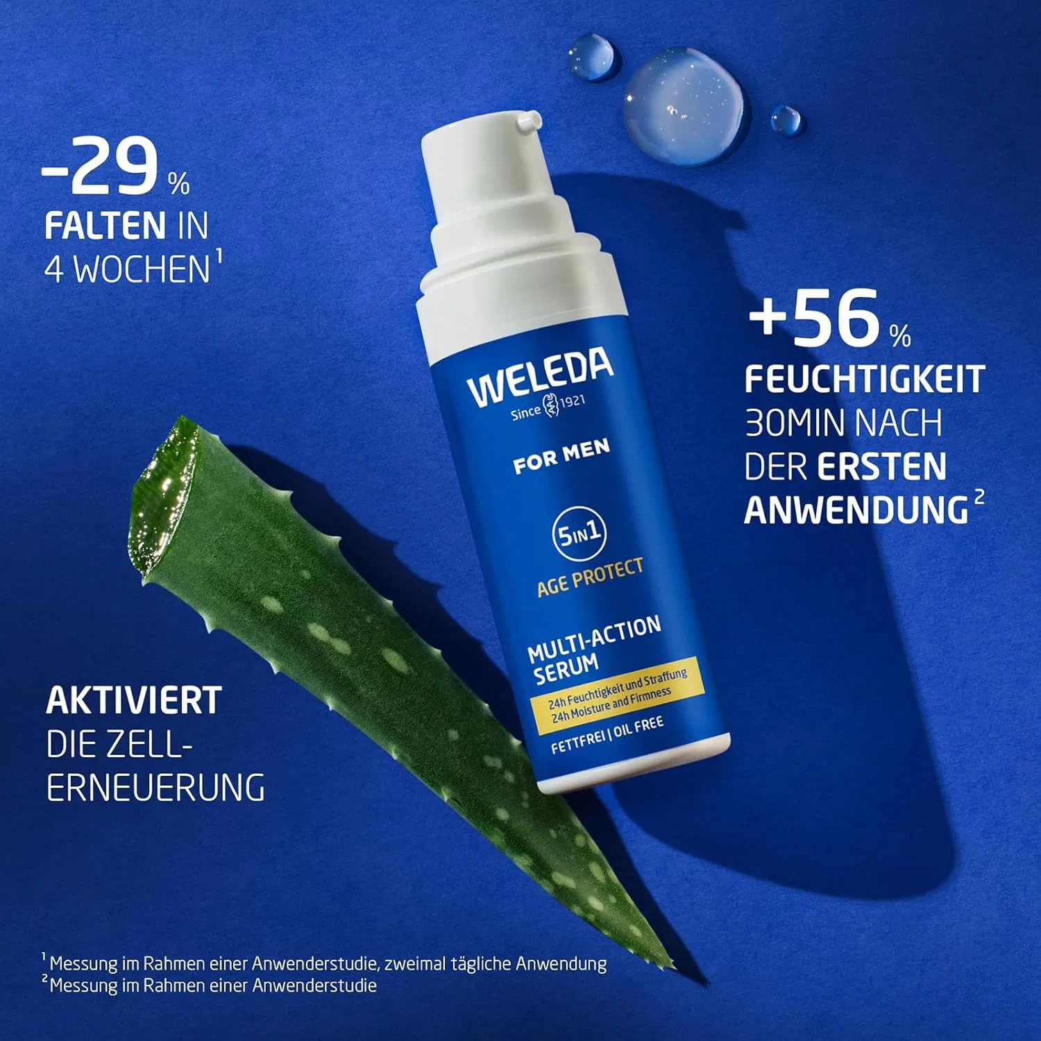 Мужская сыворотка для лица 5-в-1 «Bio For Men Multi Action Serum» от WELEDA, 30 мл Weleda — фото 4