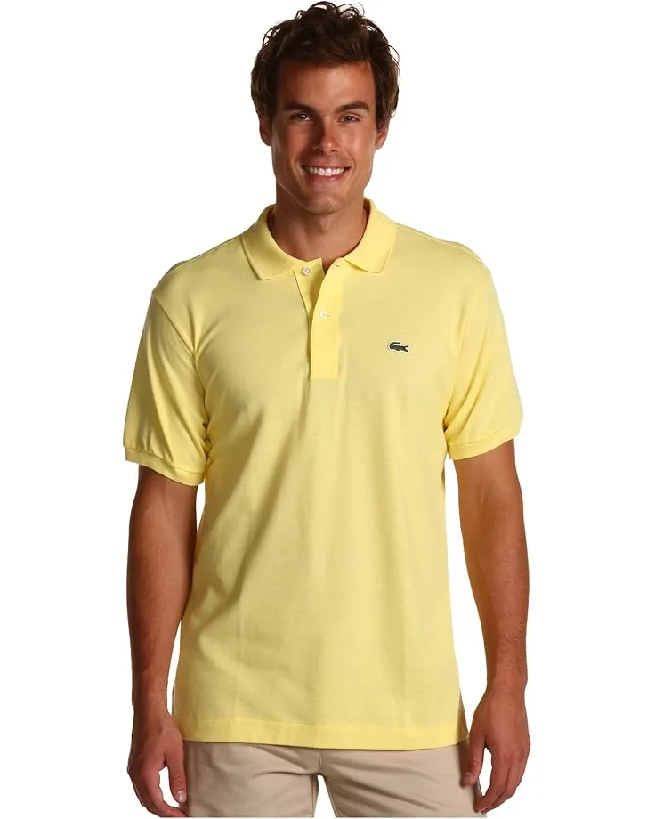 Поло Lacoste Short Sleeve Classic Pique Polo Shirt, желтый