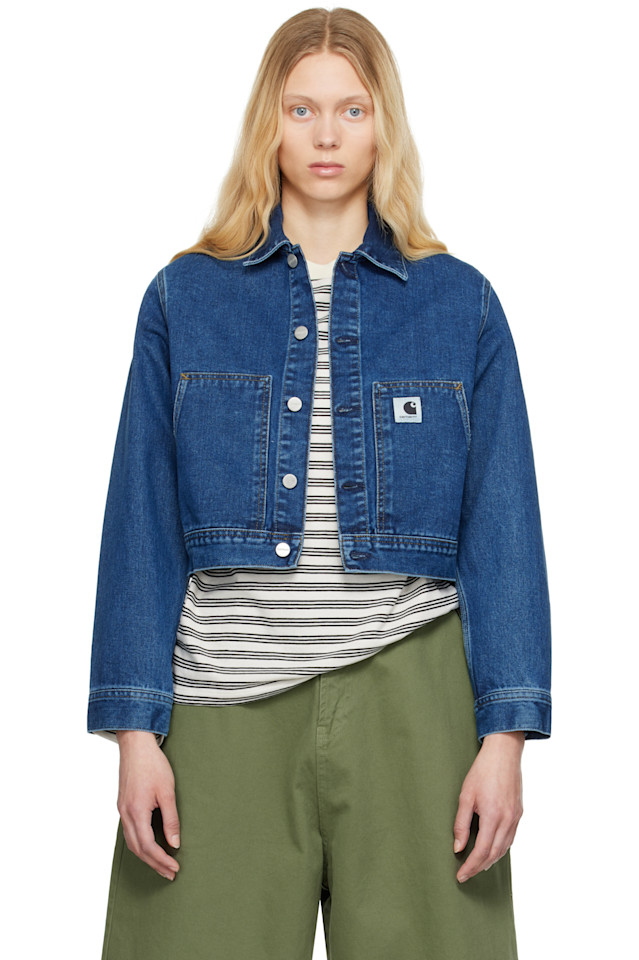 

Джинсовая куртка Arca Carhartt Work In Progress, синий