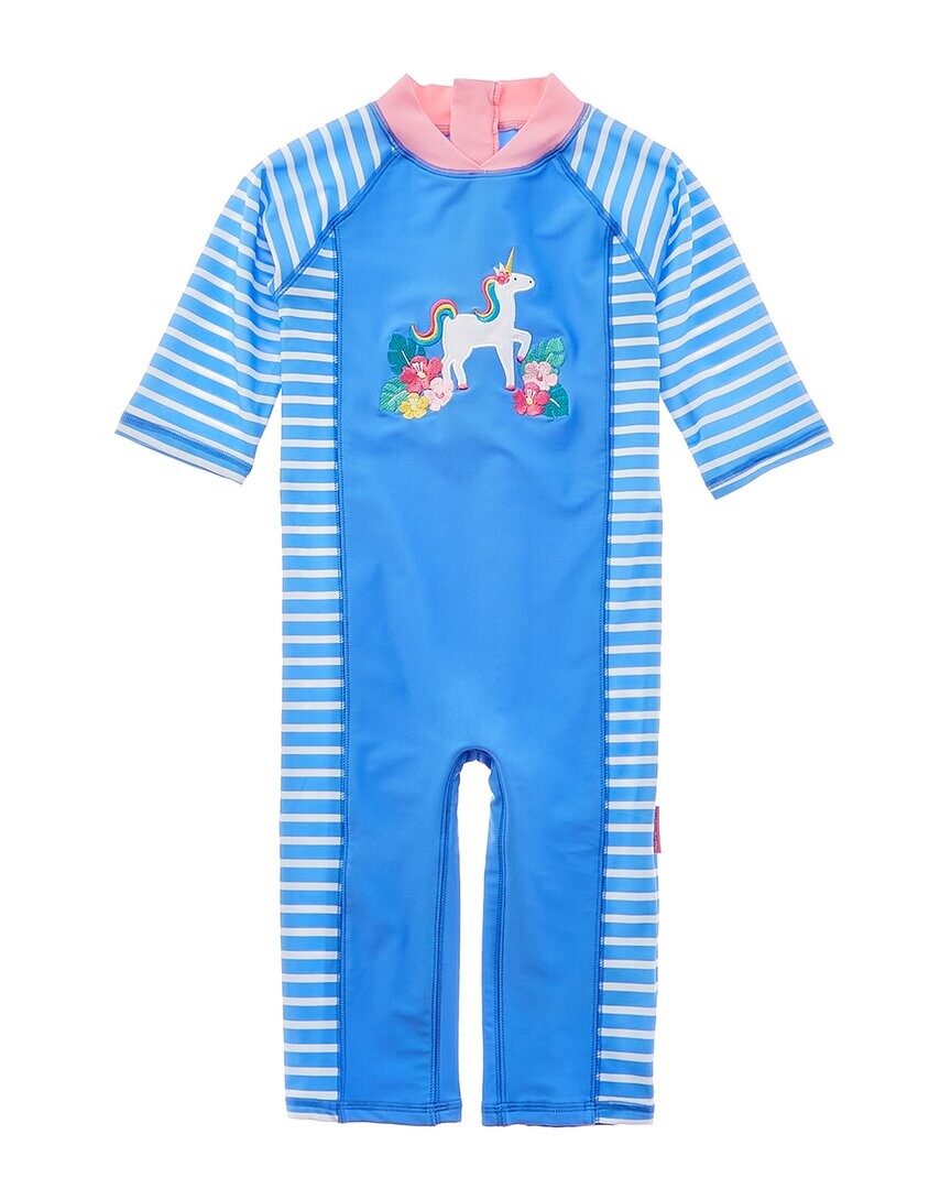 

Цельный солнцезащитный костюм JoJo Maman Bebe JoJo Maman Bébé, синий