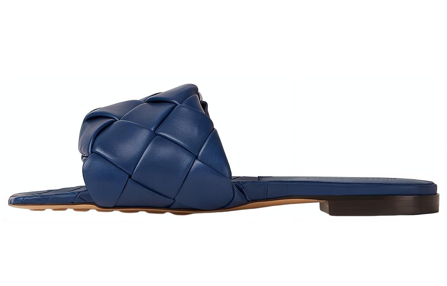 Шлепанцы Bottega Veneta Lido женские, синий