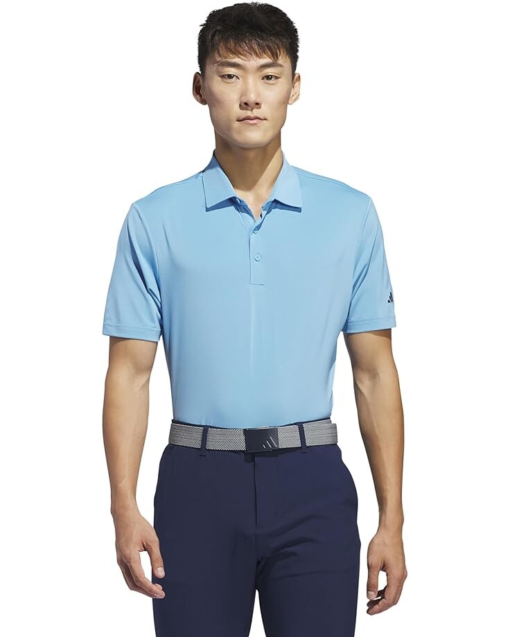 

Поло adidas Golf Ultimate365 Solid Short Sleeve, цвет Semi Blue Burst