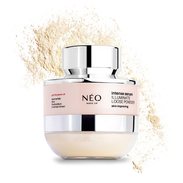 

Рассыпчатая пудра для лица, 10 мл Neo Make Up Intense serum illuminate loose powder