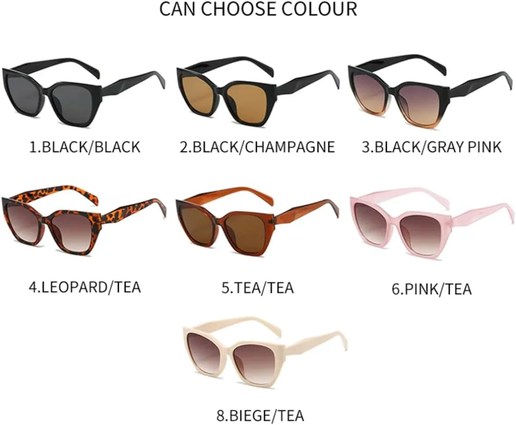 

Модные солнцезащитные очки «кошачий глаз» для женщин, роскошный дизайн, винтажные панк-очки, ретро-очки с защитой от УФ-излучения UV400 SZVVBKK, Kd97221-c7