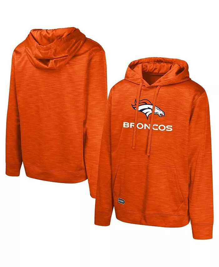 

Мужской оранжевый флисовый худи Streak с логотипом Denver Broncos Outerstuff