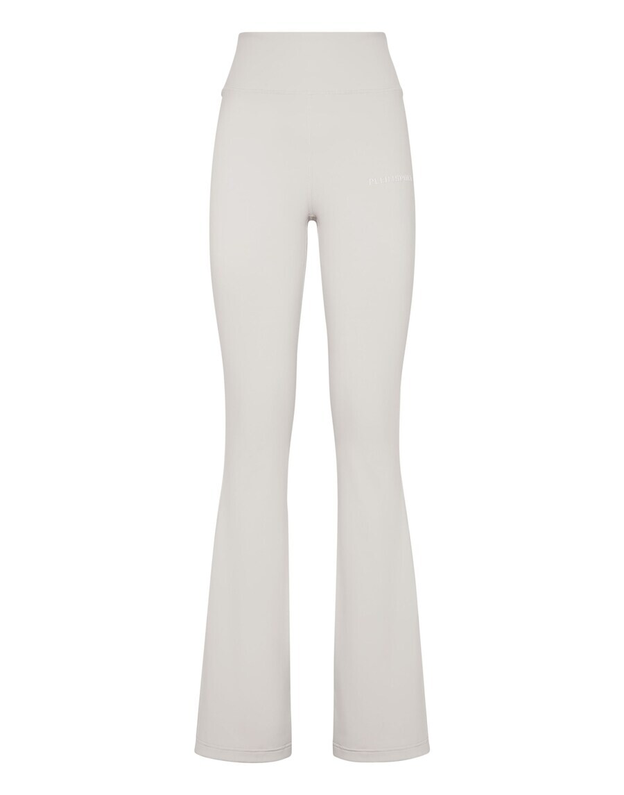

Длинные брюки Plein Sport Flared Workout Pants, светло-серый