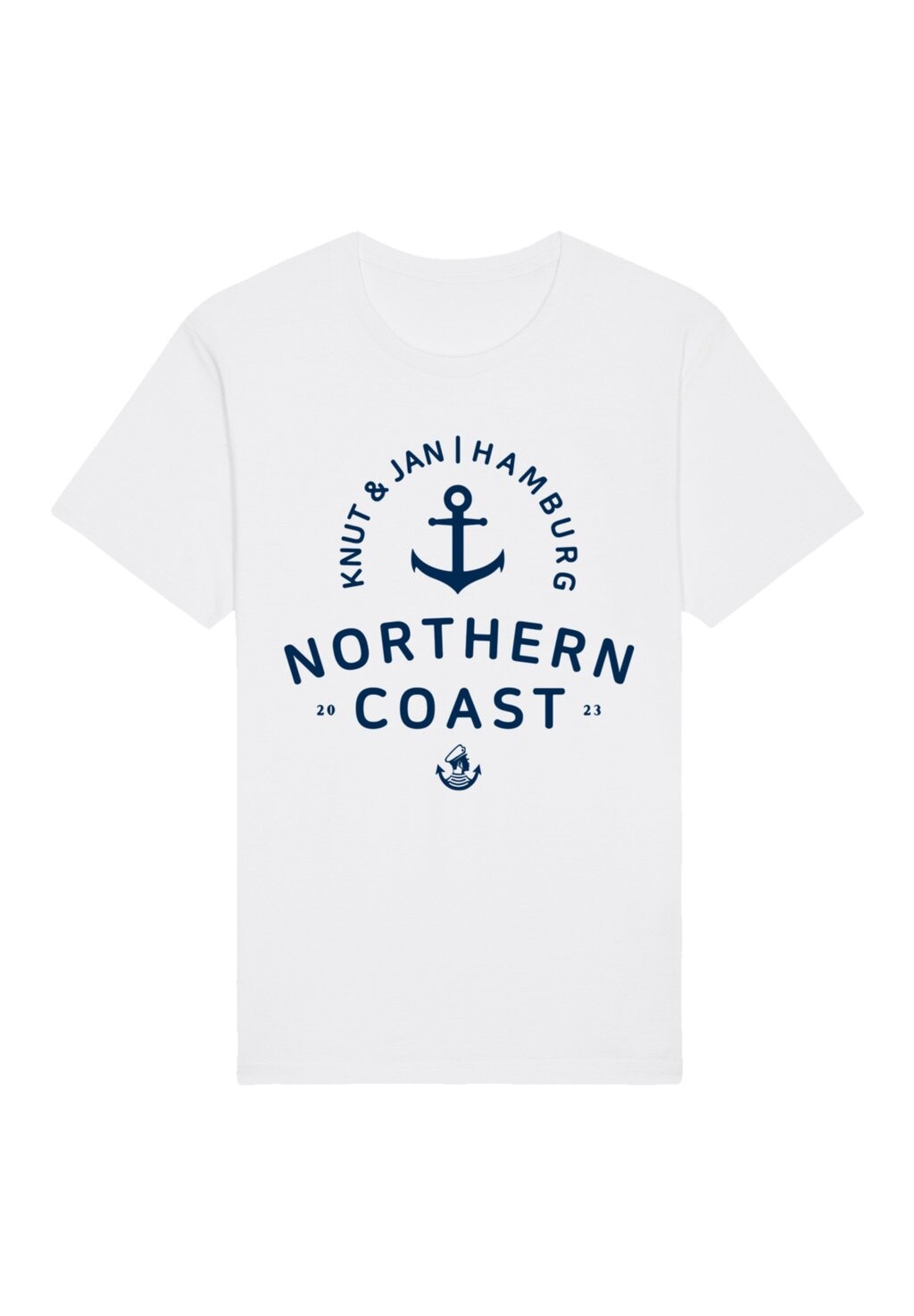 

Футболка с принтом NORDSEE KNUT JAN HAMBURG F4NT4STIC, белый