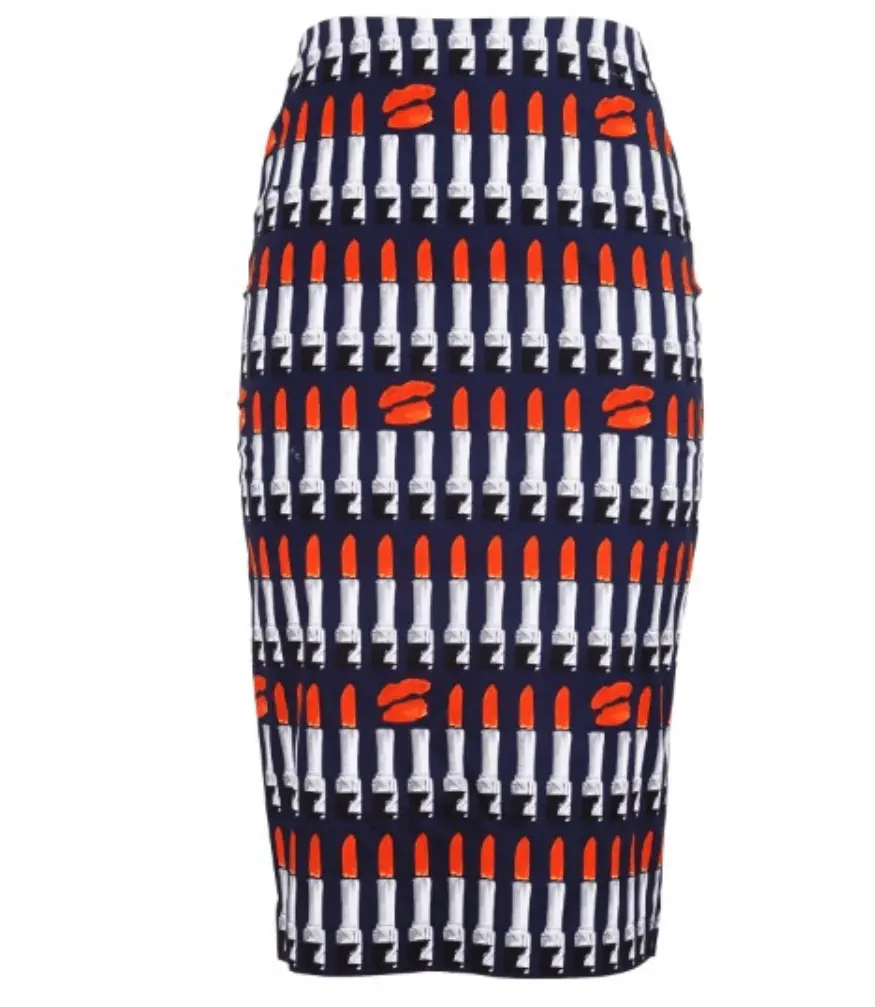 

Юбка Lipstick Rouge Chloe Long Skirt Samantha Sung, Indigo-Orange