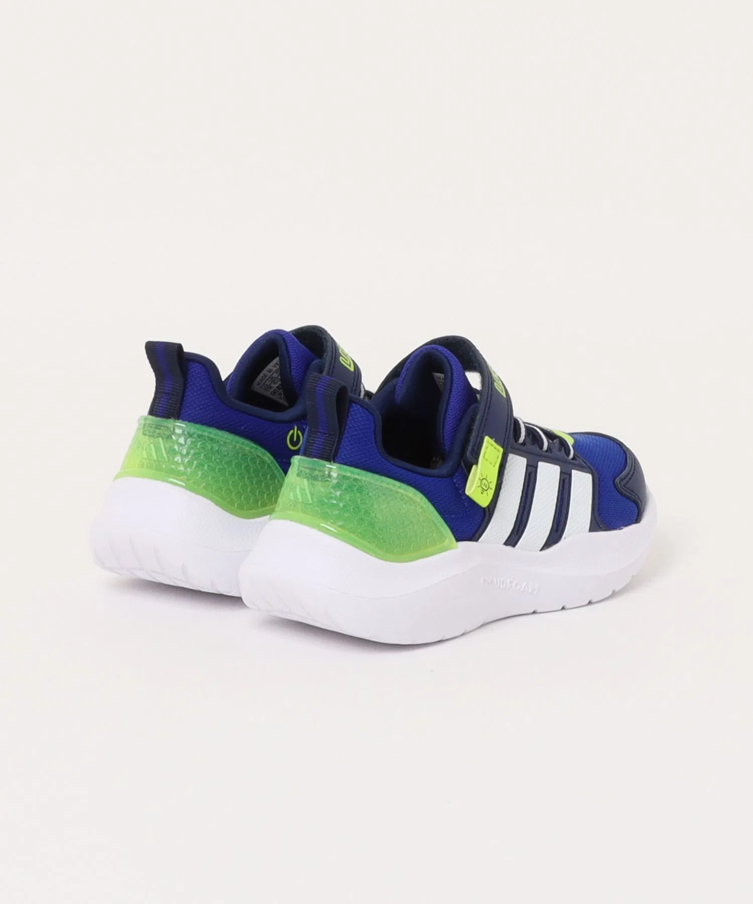 Детские кроссовки adidas LIGHTORAMA RNR EL C для активных игр тёмно-синие — фото 2