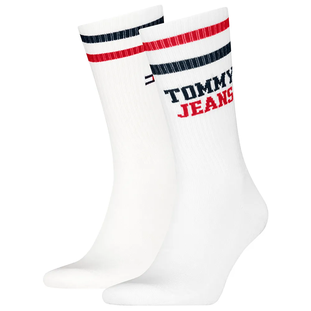

Носки 2 шт Tommy Hilfiger 701236466 crew, белый