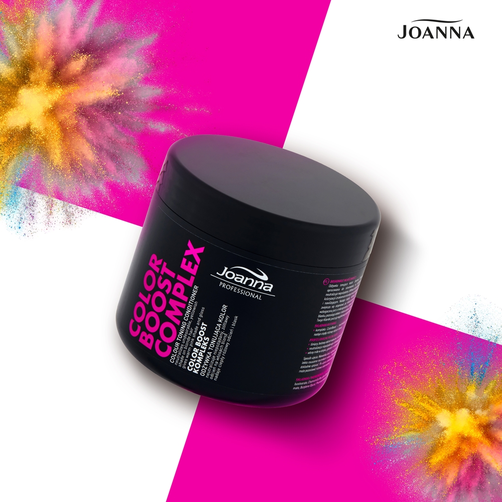Увлажняющий кондиционер для нейтрализации желтизны Color Boost Complex Joanna, 500 гр — фото 3