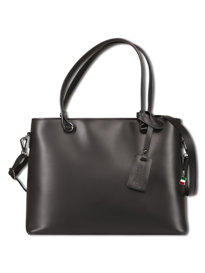 

Сумка через плечо Florence, кожа, черная, около 37 см Florence