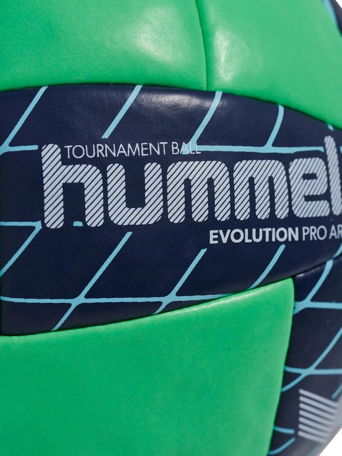 Мяч для гандбола Hummel Hmlevolution Pro Ar Hb, зеленый, синий — фото 2