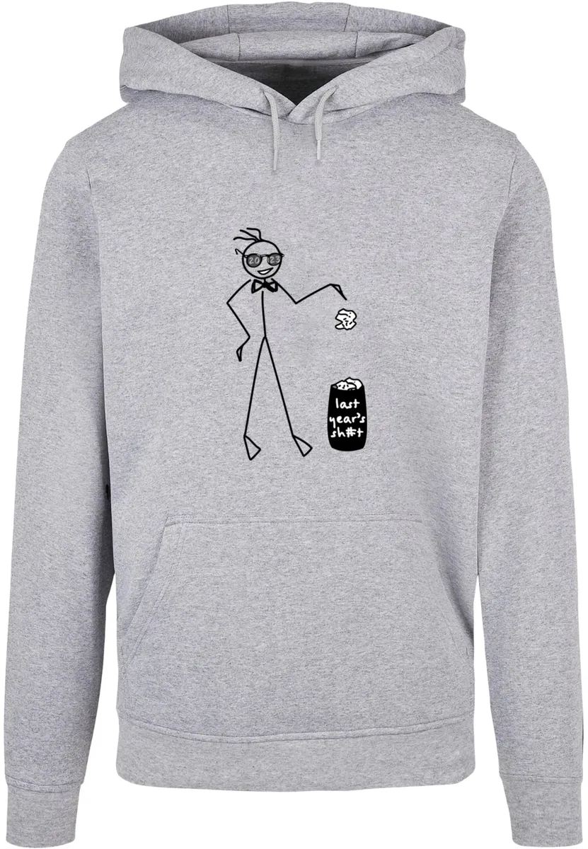 

Толстовка с капюшоном Merchcode " Merchcode Men's Last Year Basic Hoody", серый