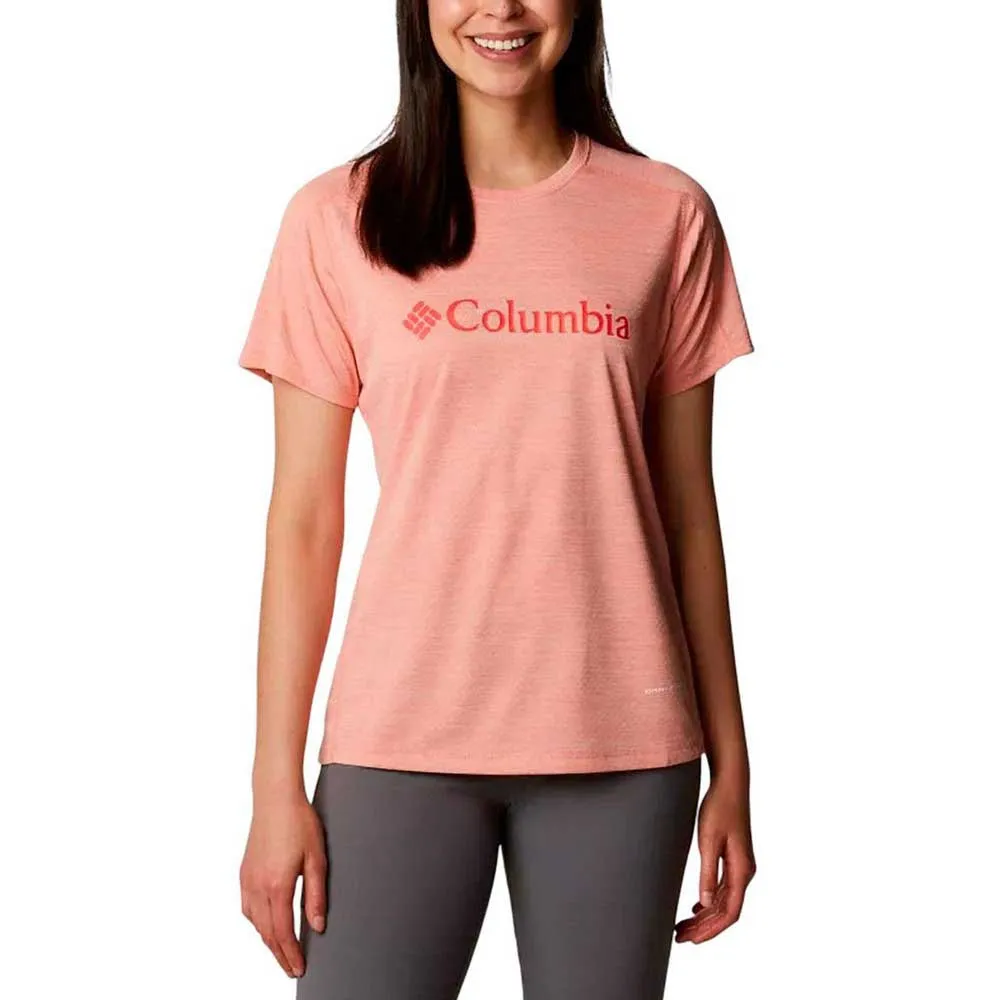 

Футболка с коротким рукавом Columbia Zero Rules, розовый