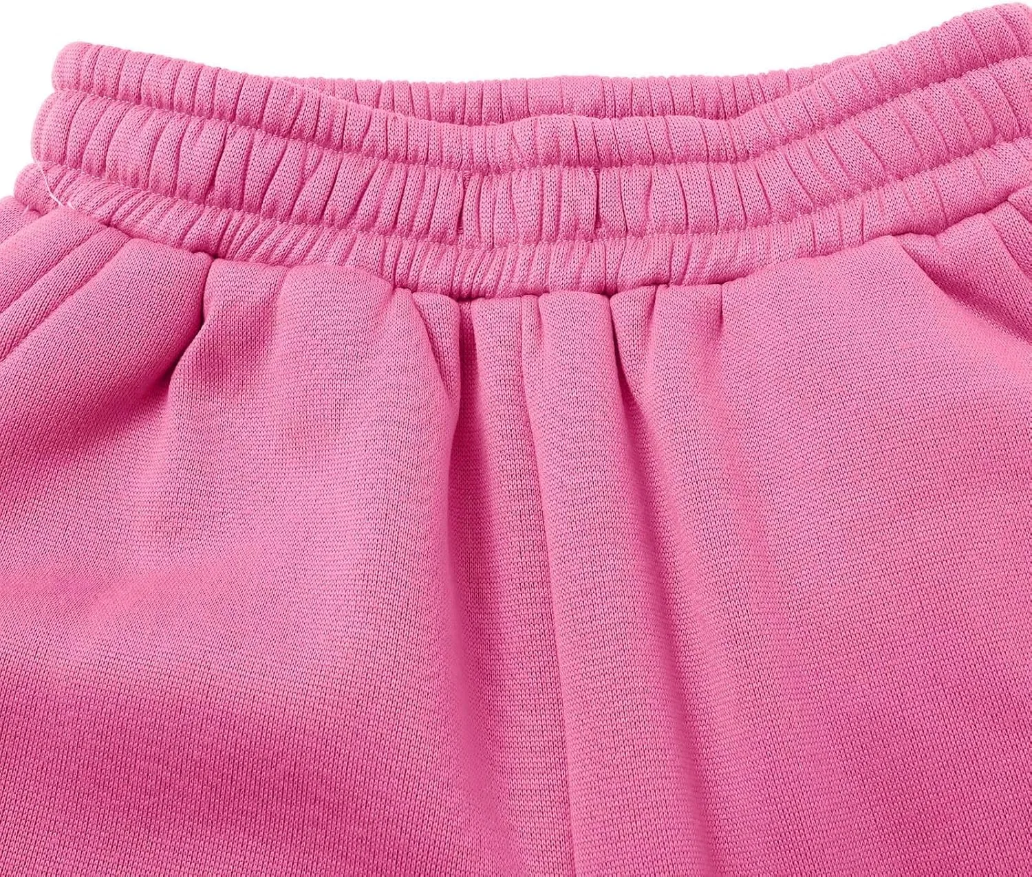 Спортивный костюм 2 предмета для мальчиков и девочек, Hoodie + штаны, Hot Pink — фото 4