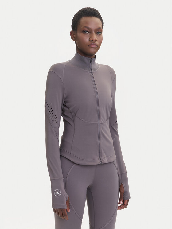 

Техническая футболка slim fit Training Midlayer JW4553 Adidas By Stella Mccartney, серый