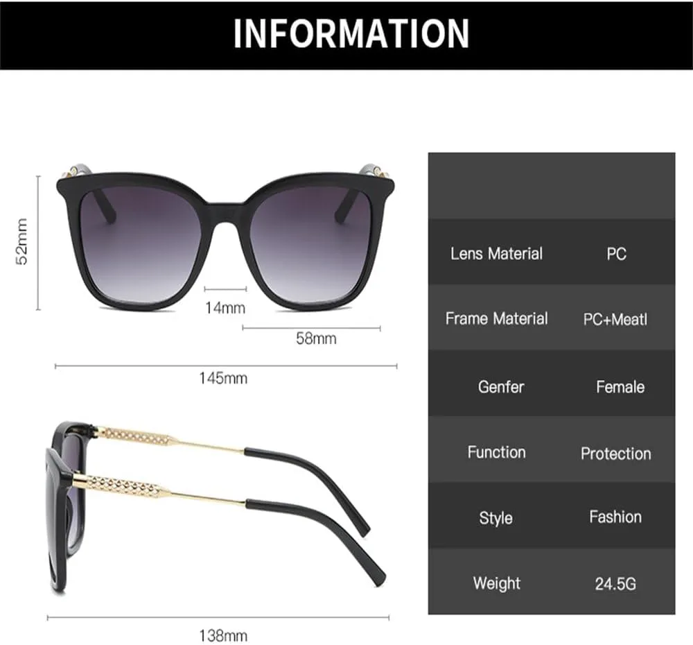 

Классические солнцезащитные очки для женщин и мужчин, винтажные солнцезащитные очки в оправе из сплава, ретро-стиль, модные солнцезащитные очки KTUCN, Black