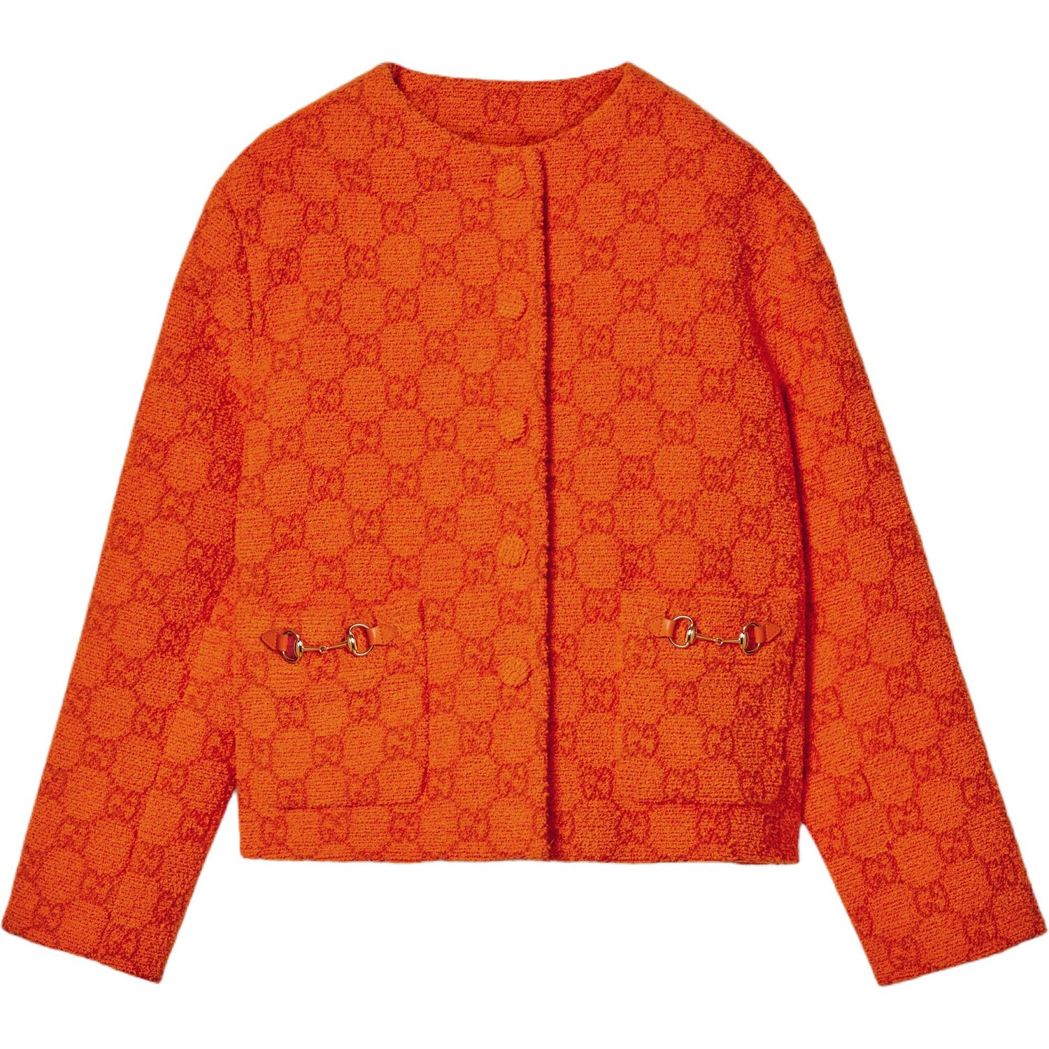Куртка женская Gucci, универсальная модель, оранжевый