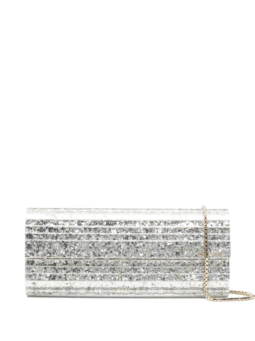 

Клатч на цепочке Sweetie Jimmy Choo, серебряный