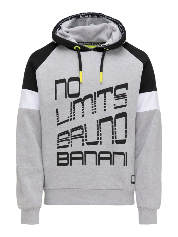 

Толстовка JORDAN без молнии, цвет серый/меланж Bruno Banani