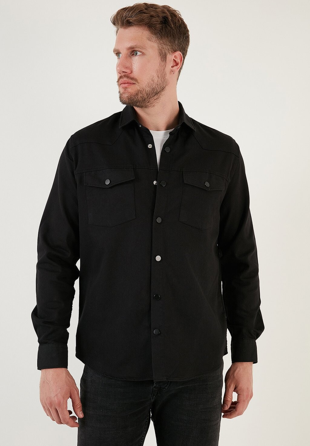 

Рубашка REGULAR FIT Buratti, цвет black