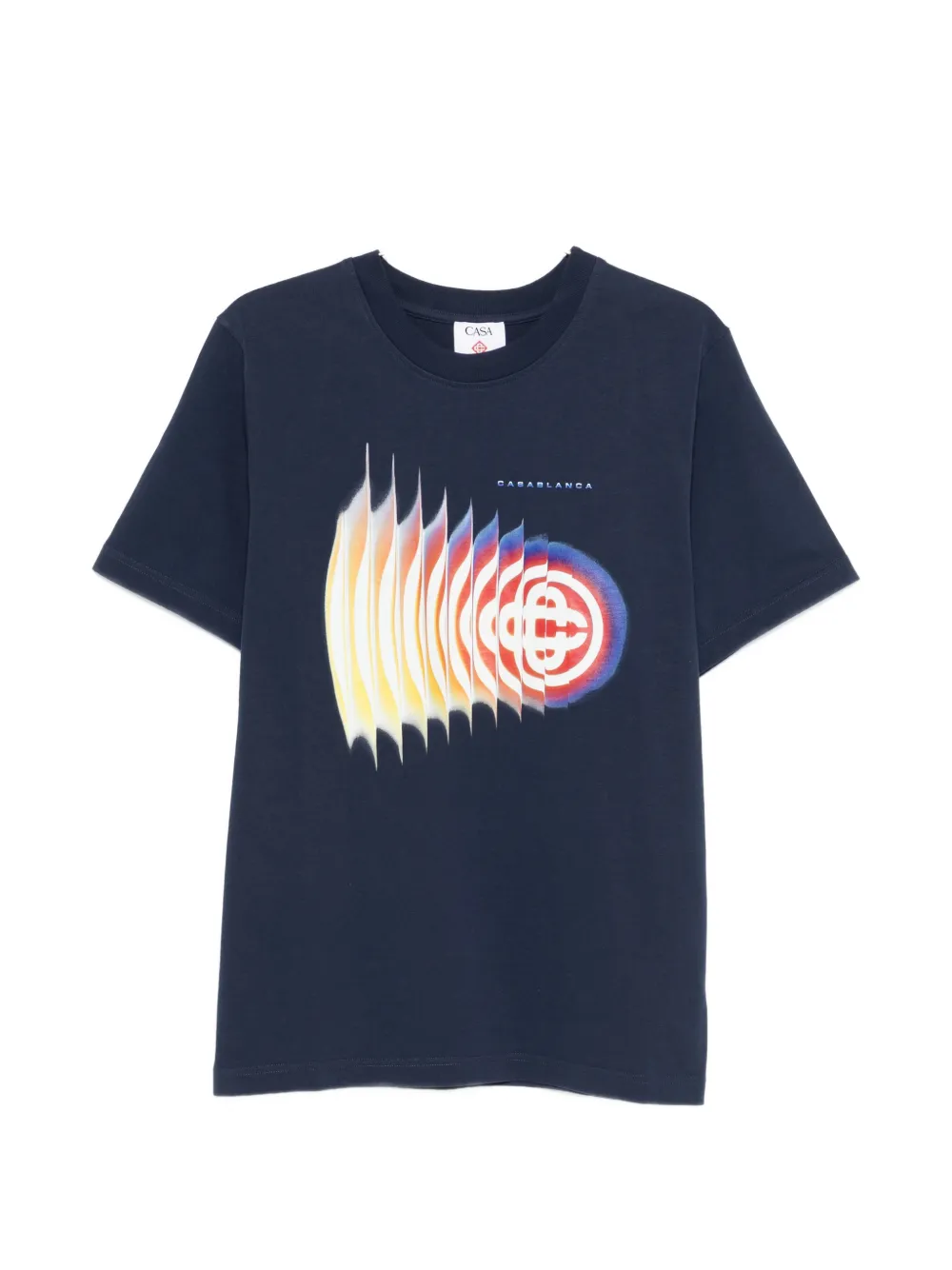 

Футболка с круглым вырезом Shockwave Casablanca, синий