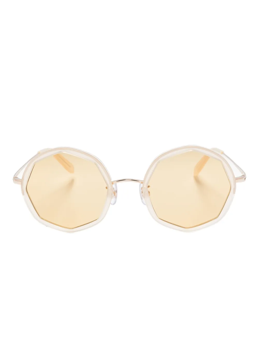 

Солнцезащитные очки в круглой оправе Megane and Me, нейтральный