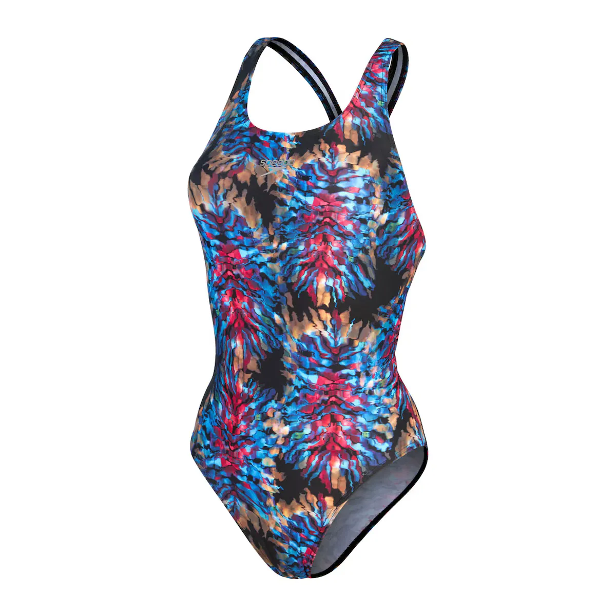 

Женский купальник Speedo Allover Digital Proback, черный