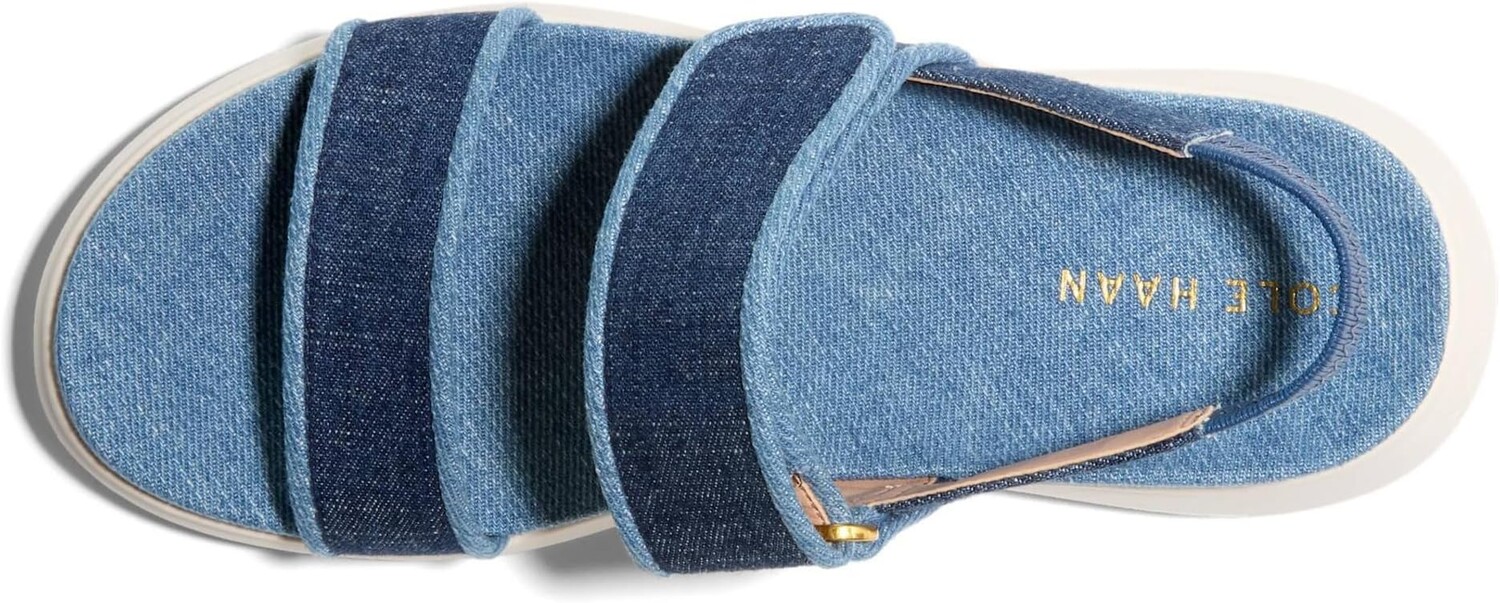 Сандалии Cole Haan Zerogrand Meritt Sandal, цвет Denim Multi/Ivory — фото 2