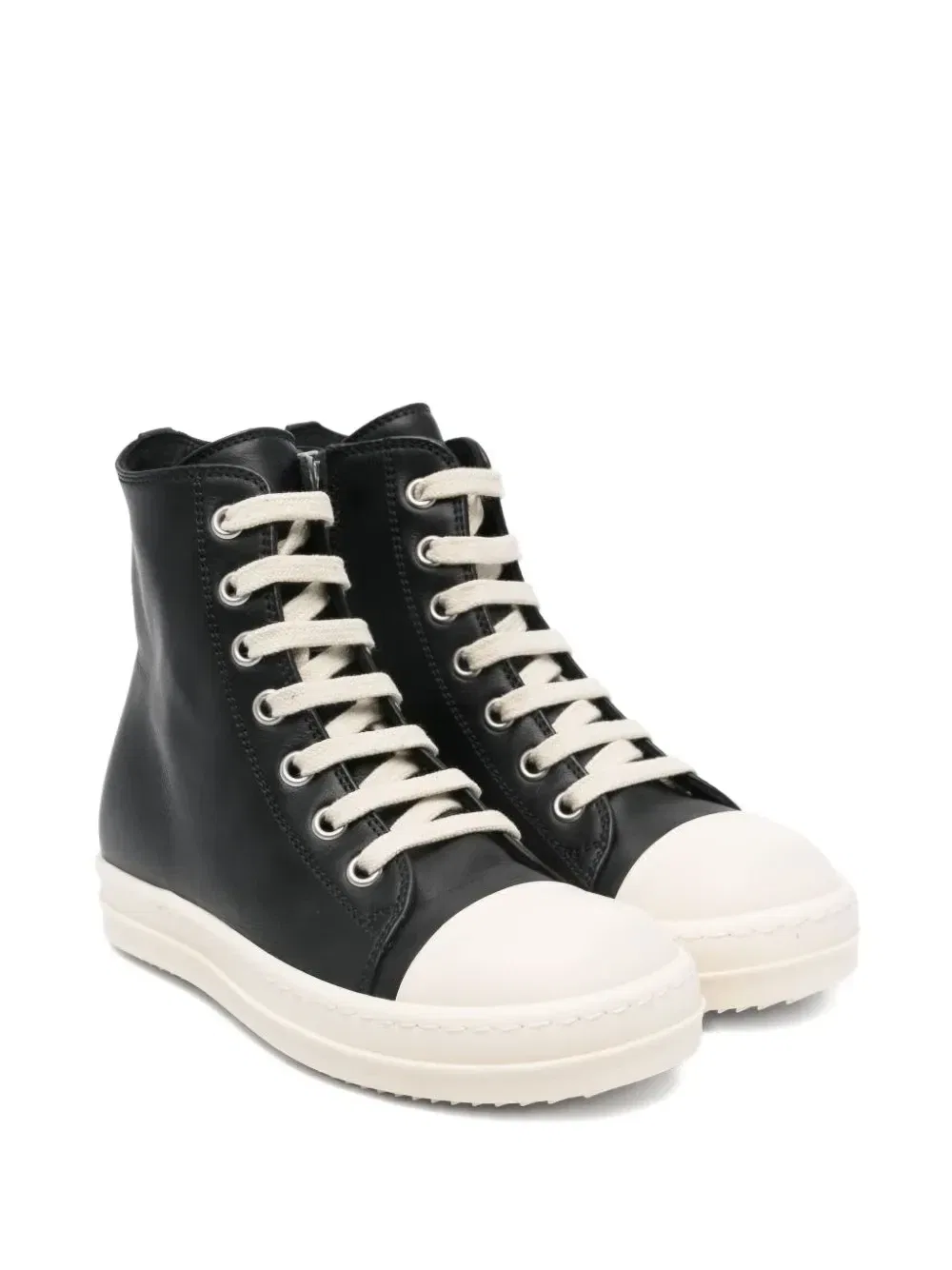 Кеды на шнуровке Rick Owens Kids, черный