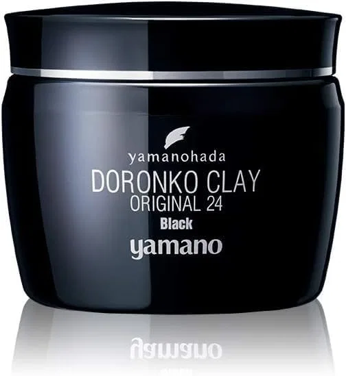 Маска для лица — Пленка глиняная Yamano Doronko Clay 24 Original BK черная, 300 г