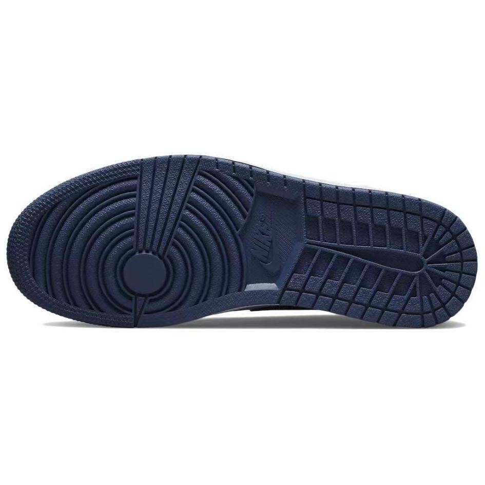 Jordan Air Jordan 1 винтажные баскетбольные кроссовки мужские, Blue — фото 4