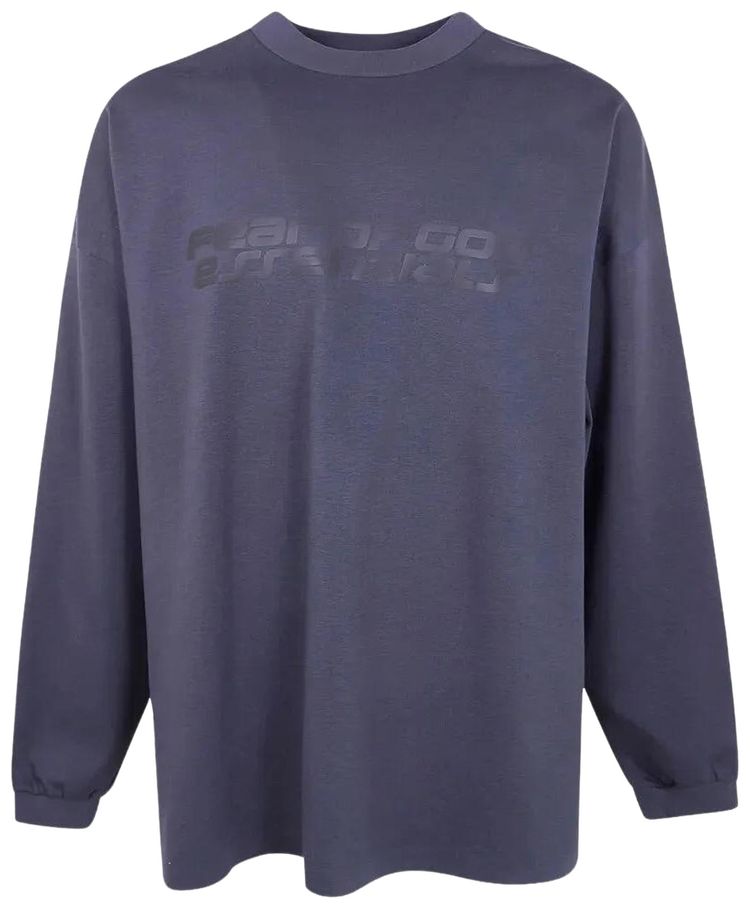 

Футболка с длинными рукавами Fear of God Essentials 90-х годов, серый