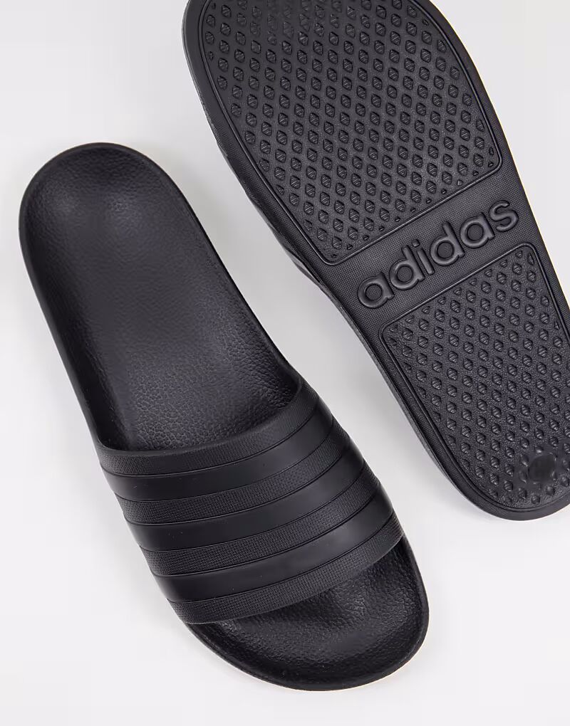 Шлепанцы adidas Adilette Aqua черного цвета Adidas Performance — фото 2