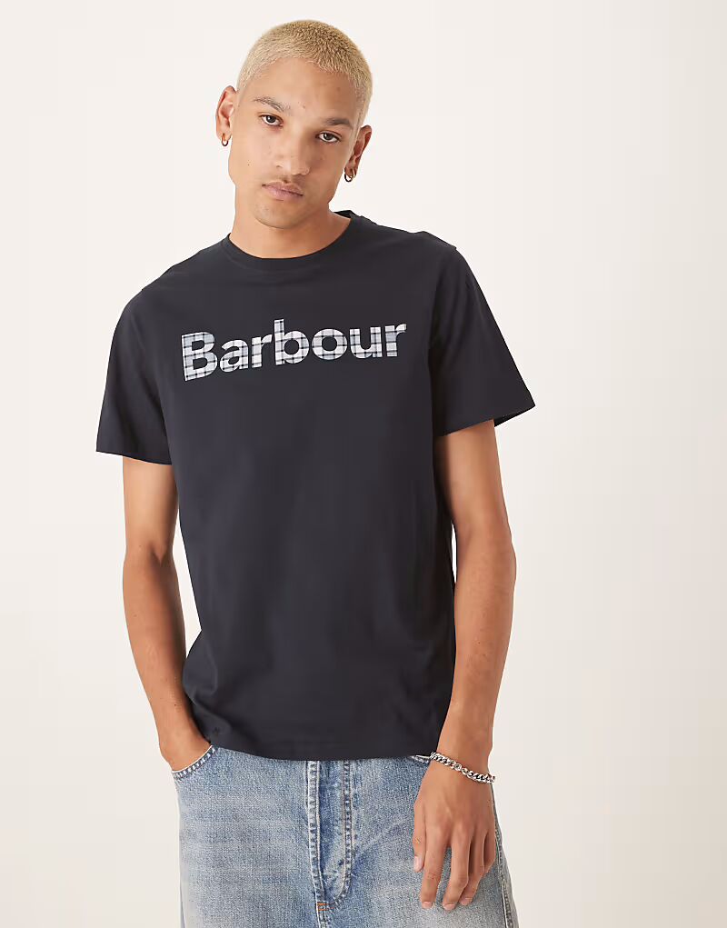 

Футболка Barbour Kilnwick темно-синего цвета