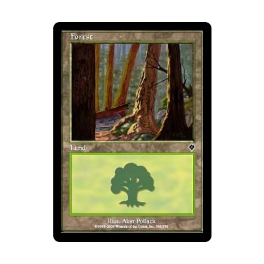 

CCG Лес #348 (С), MTG - Invasion