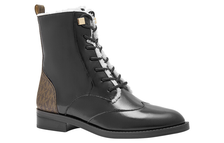 Женские ботинки Michael Kors Martin Michael Kors, Black/Brown — фото 3