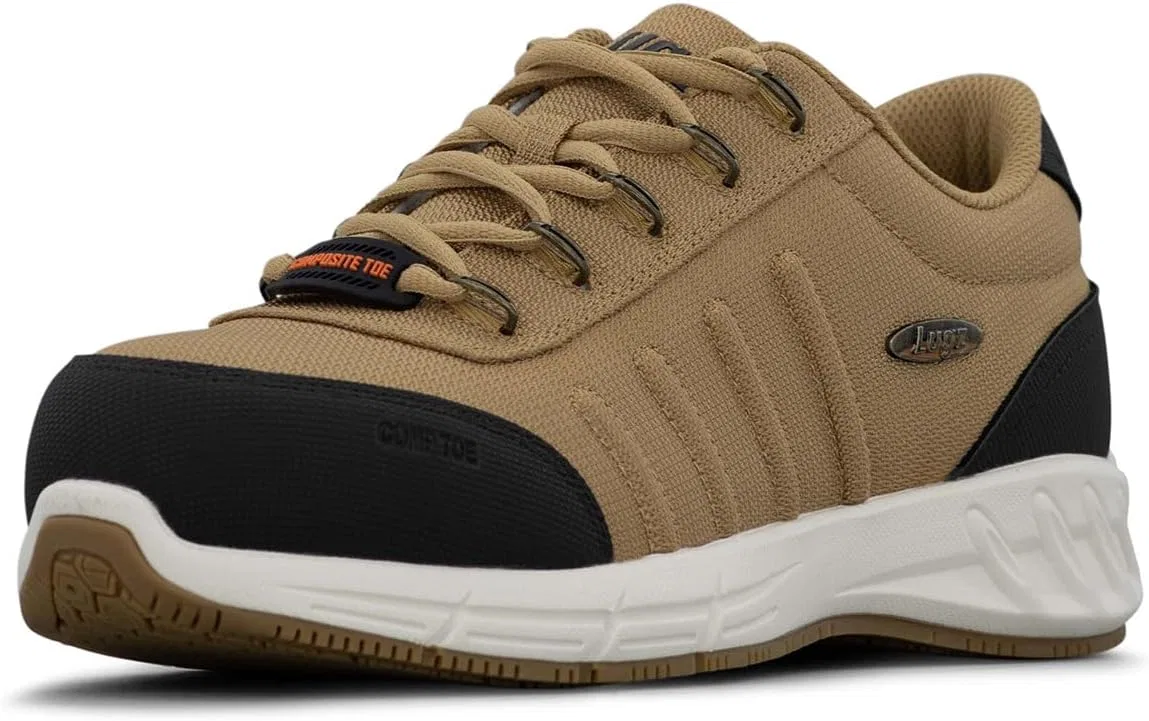 Мужские рабочие строительные ботинки Lugz Grapple с композитным носком, Wheat Whisper White Gum Bark