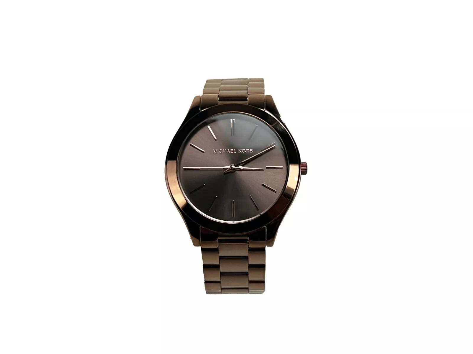 

Тонкие часы Runway Brown из нержавеющей стали MK3418 Michael Kors